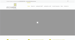 Desktop Screenshot of in2viewrecruitment.com.au